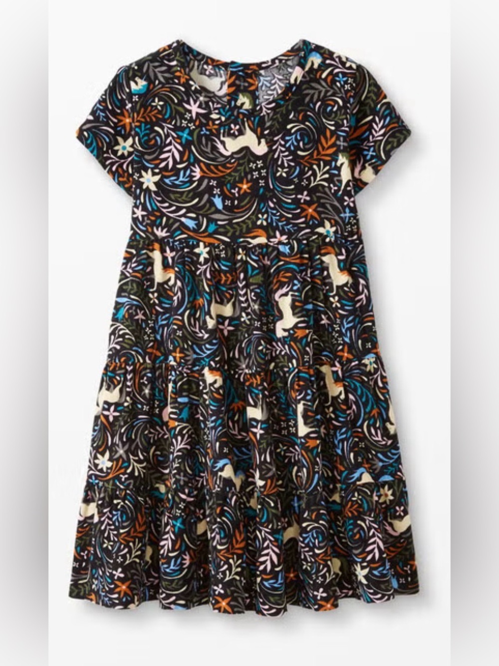 Hanna Anderson Twirl Power Chambray Dress